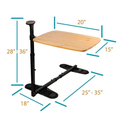 Omni Tray Dimensions Image of the Omni Tray with dimensions written around the image.